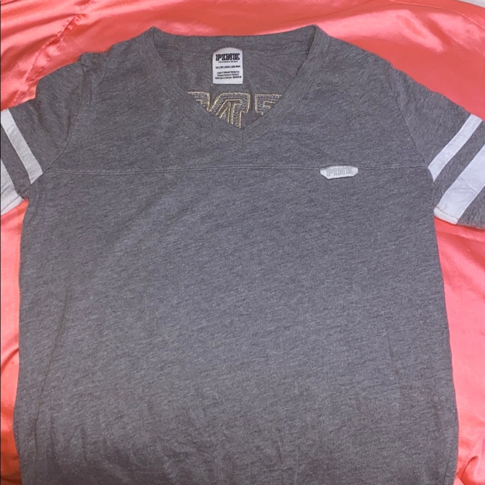 cute v-neck shirt from Pink !